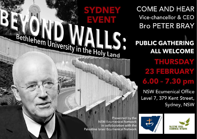 Beyond Walls: Bethlehem University in the Holy Land - Br Peter Bray Beyond Walls: Bethlehem University in the Holy Land - Br Peter Bray